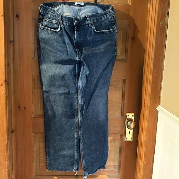 Agolde Kye Straight Leg Crop Womens Jeans - Picture 1 of 7